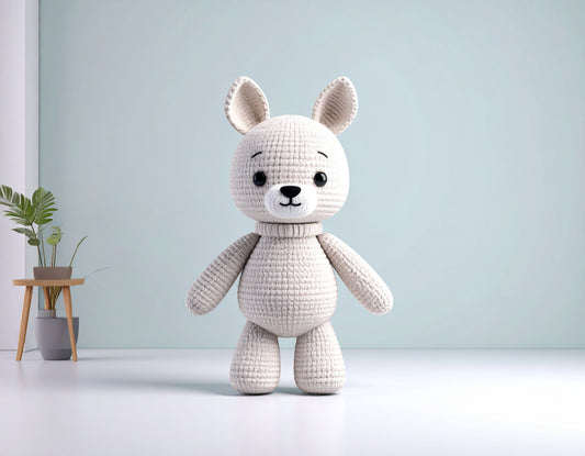 Image of Crochet stuffed bunny