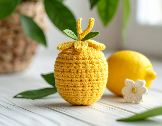 Image of Crochet mini-lemon
