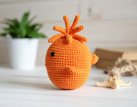 Image of Crochet stuffed fish